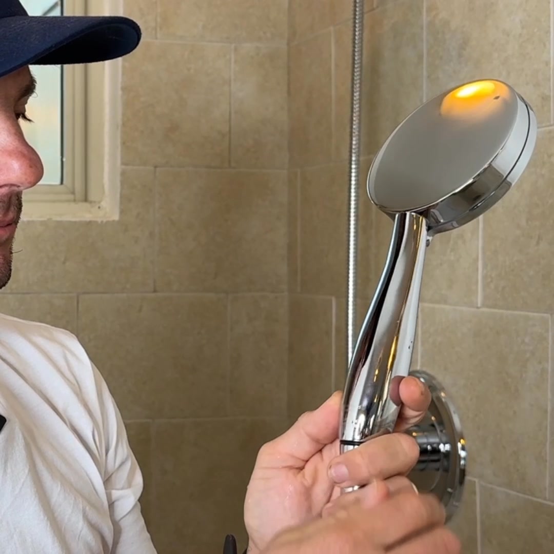 Dual Shower Head – Solid Metal, High Pressure