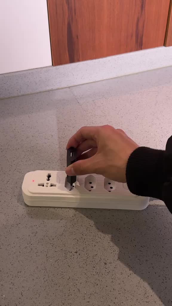 Saker® 65 W GaN 3-in-1 einziehbares Schnellladegerät