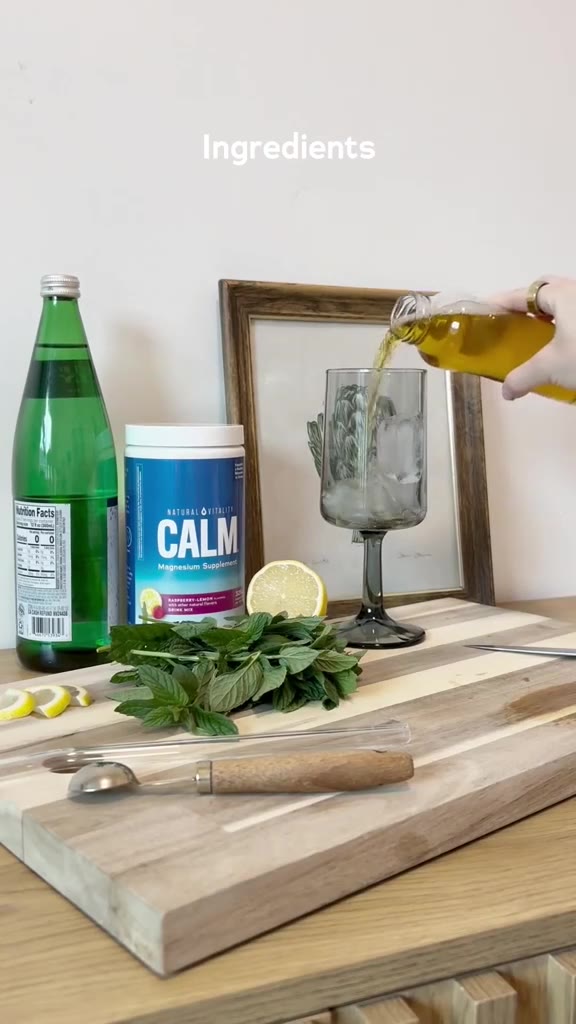 Calm Powder (Raspberry Lemon), 16 oz (453 g) Powder