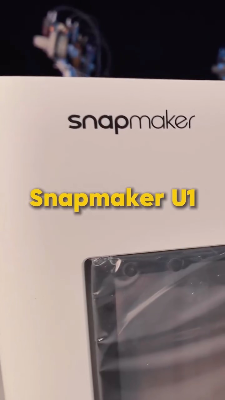 Unboxing @snapmakerinc U1 🤘🏻#snapmaker