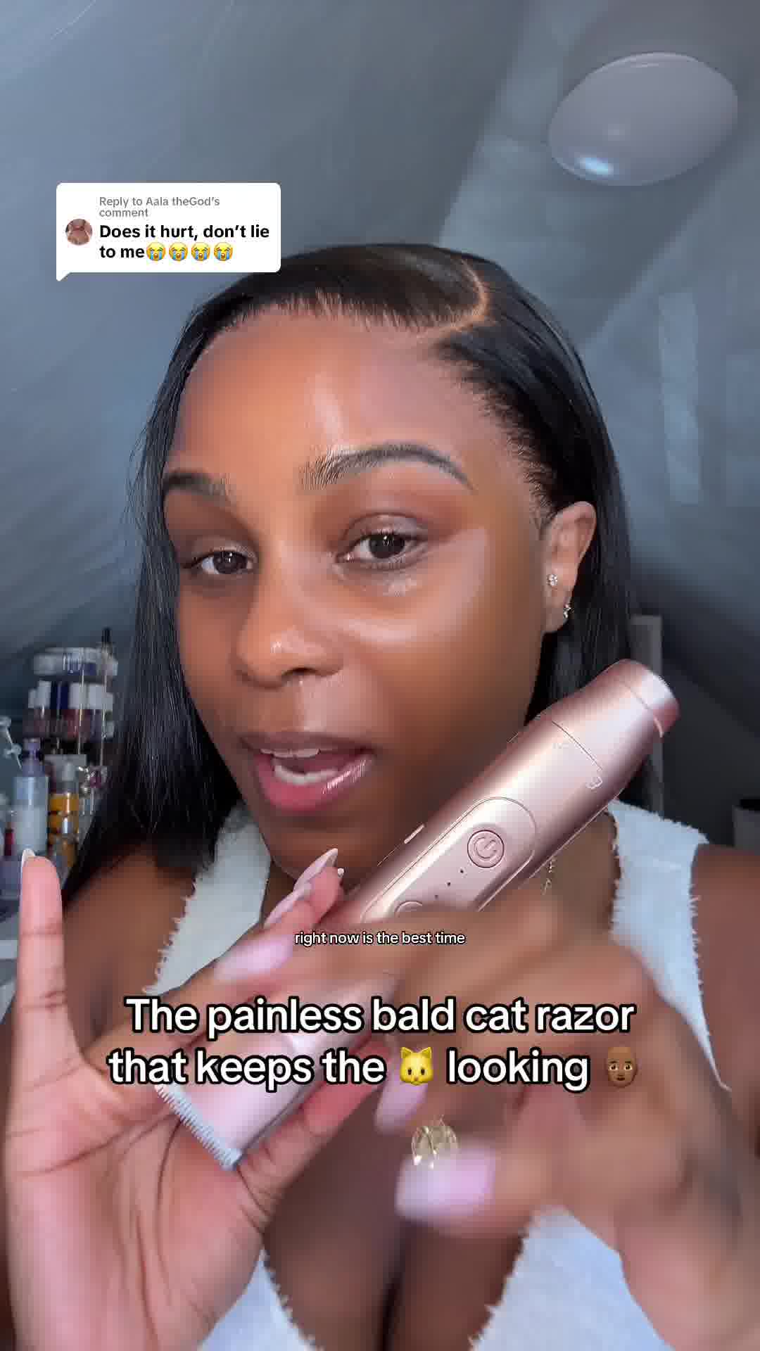 Gentle on skin, Tough on hair