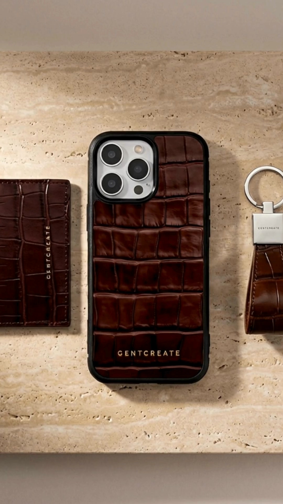 Best-Selling Leather iPhone Case | All Models Available | 17, 16, 15, 14, 13 Series Case by GENTCREATE