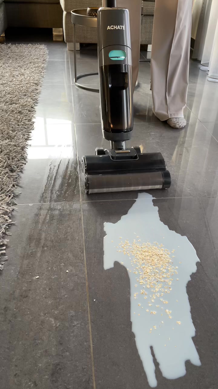 🤔 Waarom dweilen én stofzuigen, als het ook in één keer kan?