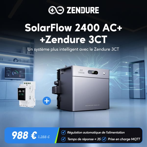 Nouveau: SolarFlow 2400 AC+丨959€