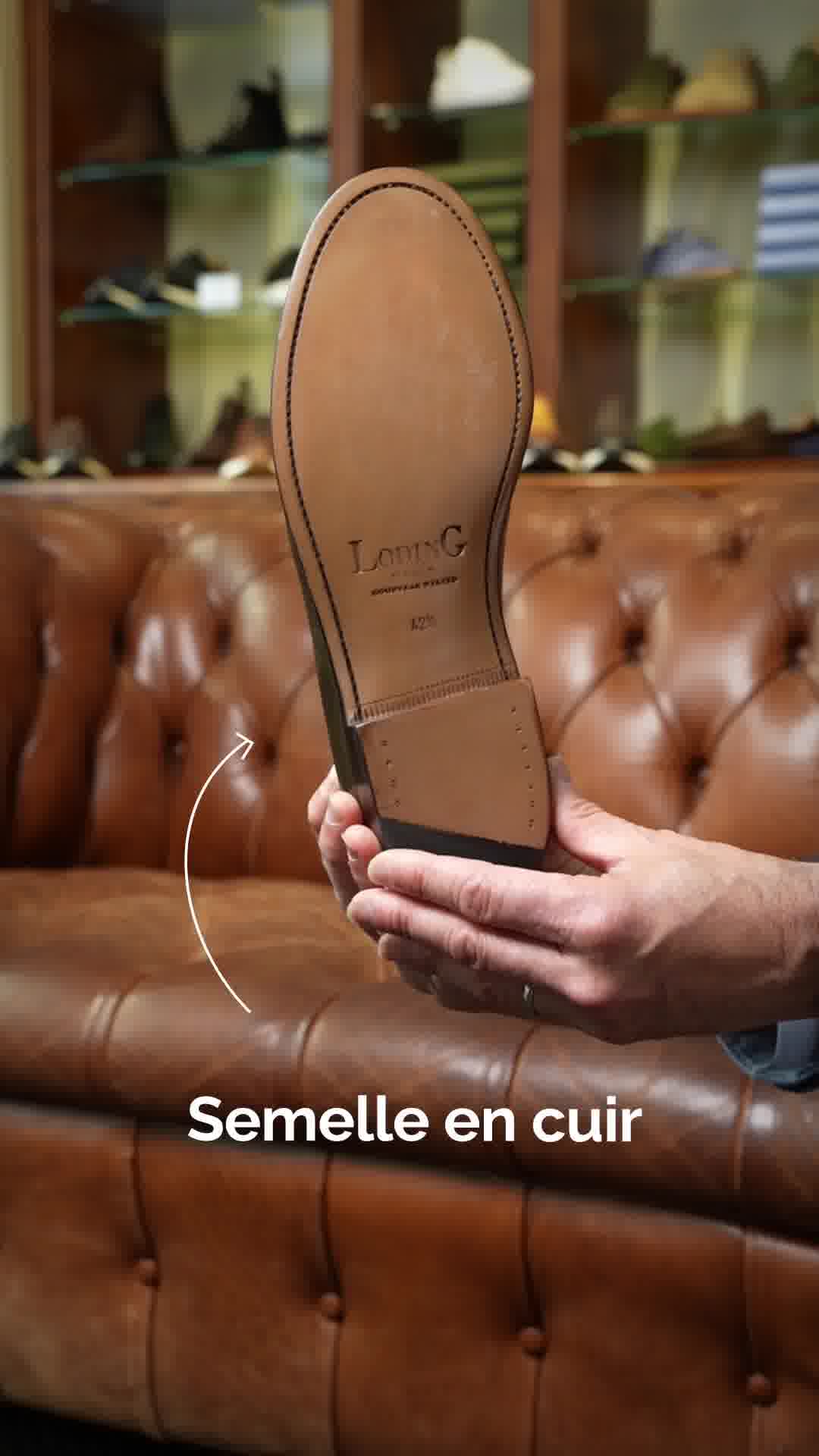 Mocassin LodinG en cuir de veau  - Confort & élégance