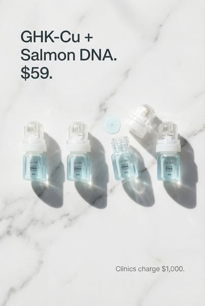 GHK-Cu. Your wrinkles are not going to like this.