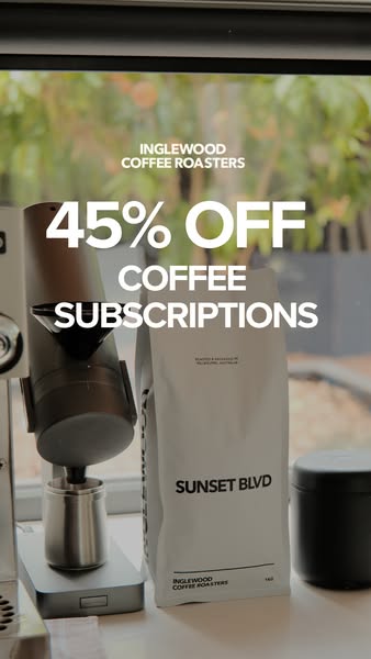 45% off Coffee Subscriptions