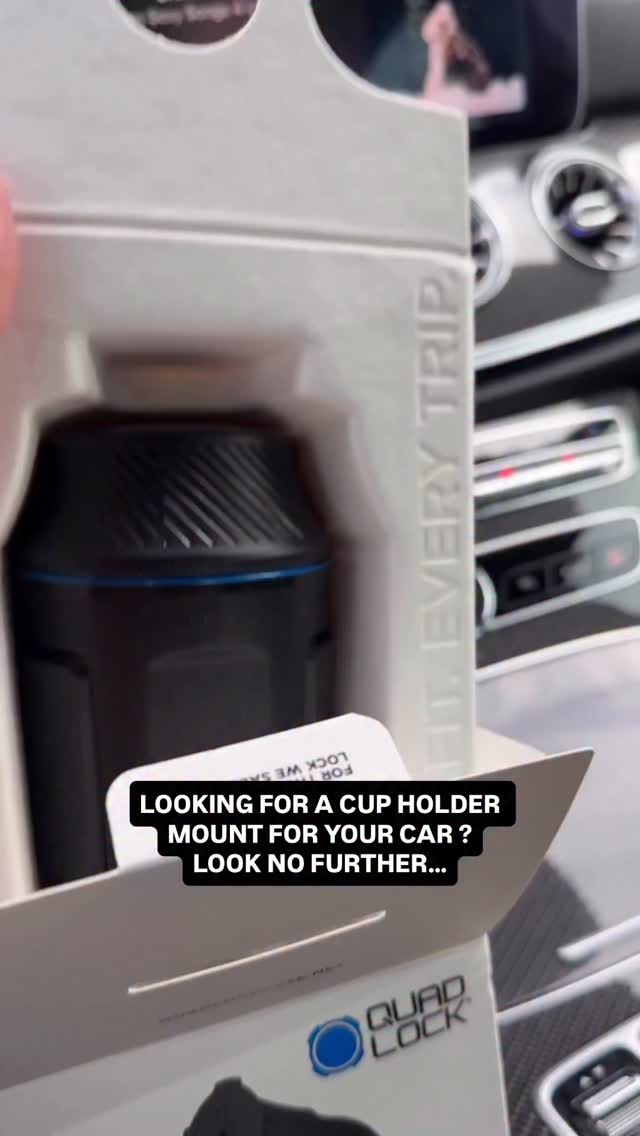 Cup holders aren’t just for drinks anymore⁠
⁠
Your POV just levelled up - the new Cup Holder Mount adds another secure option to our car range, designed to move effortlessly from one vehicle to the next.⁠
⁠
✅ Flexible gooseneck arm for the perfect angle⁠
✅ Grip-lock base with zero wobble⁠
✅ Works with MAG or Dual Stage Locks⁠
✅ Quick to fit and swap between cars⁠
✅ Fits cup holders 70–100 mm wide⁠
⁠
Tap to shop ⁠
📸 @motoking.yyc 
⁠
#quadlock

.
.
.
.
.
#cars #carsdaily #carphone #carphoneholder #carsoftheday #carsforlife #carswithoutlimit #cupholder #cupholders #4x4 #4x4australia #4x4adventure