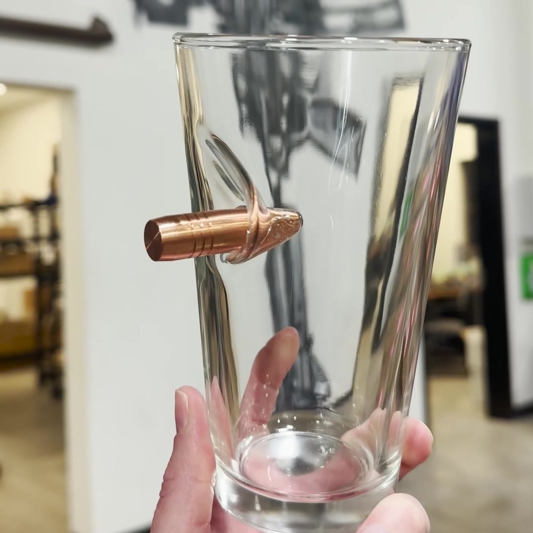 BenShot .50BMG Pint Glass