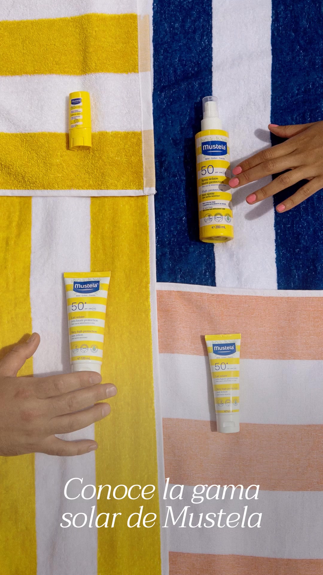 ¿Buscas un protector solar para toda la familia?🤗

☀️Dale al play y descúbrelo, pero antes te dejamos unas pinceladas por aquí:

✅ Anti UVA y UVB.
✅ Para toda la familia.
✅ Resistente al agua y a la arena.
✅ Con un acabado invisible.
✅ En el top de los protectores solares. 🥕
✅ OK para piel atópica y embarazo.

#mustela #cremasolar #sticksolar #vacaciones #Alladodelasfamilias #mustelasproteccionsolar #proteccionsolar #spray