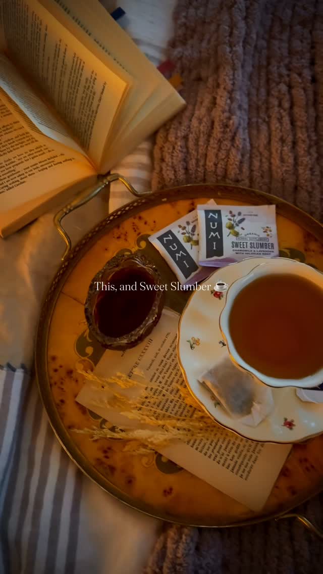 Lately, I’ve been ending my days a little slower. A few quiet pages, dim lights, and a cup of Numi Tea’s Sweet Slumber.
This blend brings together calming chamomile flowers and potent valerian root, crafted to ease stress and gently invite rest. No rush, no noise, just a soothing pause before sleep finds me.

All of Numi’s teas are handpicked, ethically and sustainably sourced, organic, and wrapped in compostable packaging.✨

@numiorganictea 

#numitea #bedtime #tealovers