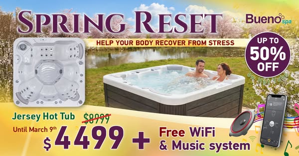 Luxury Hot Tubs from $4,199