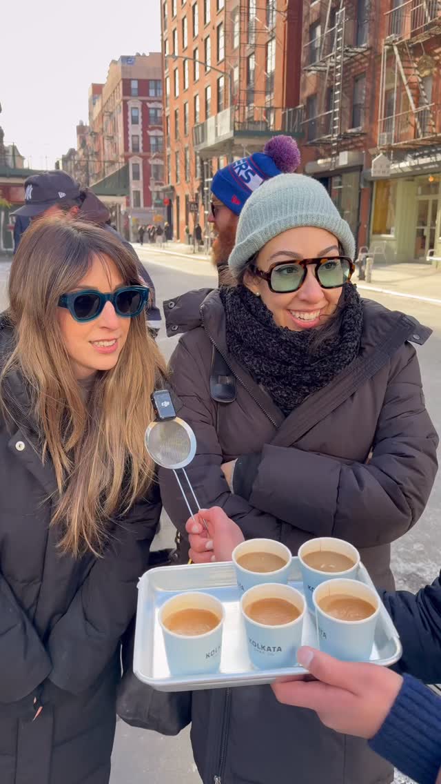 CAN’T BELIEVE Channing Tatum tried our Chai!! ☕️☺️ So which do you prefer: Chai or Coffee 👇🏾. 

Only right answers allowed. 💁🏽‍♀️ #chailover