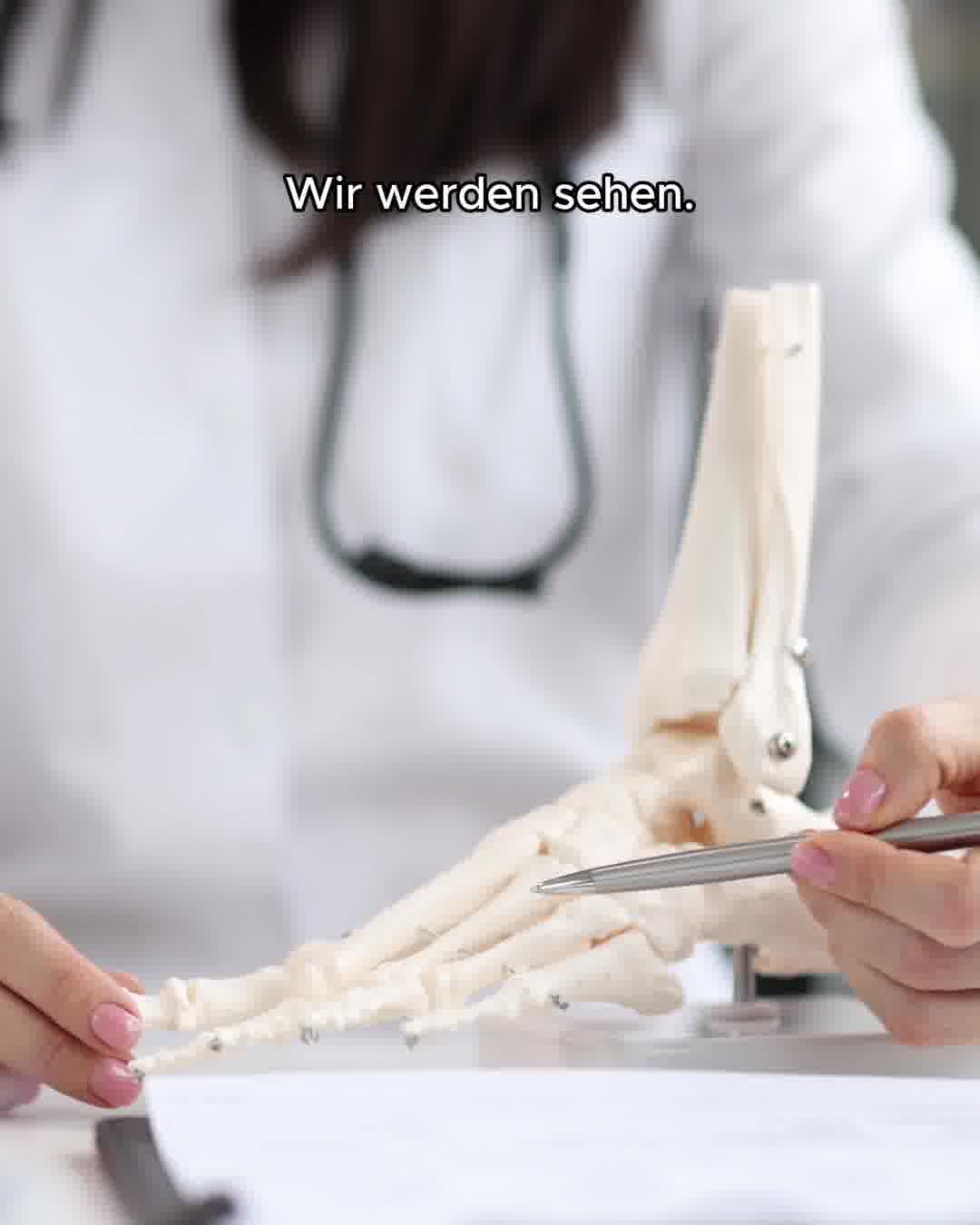 Das Geheimnis gegen Fuß- & Beinschmerzen