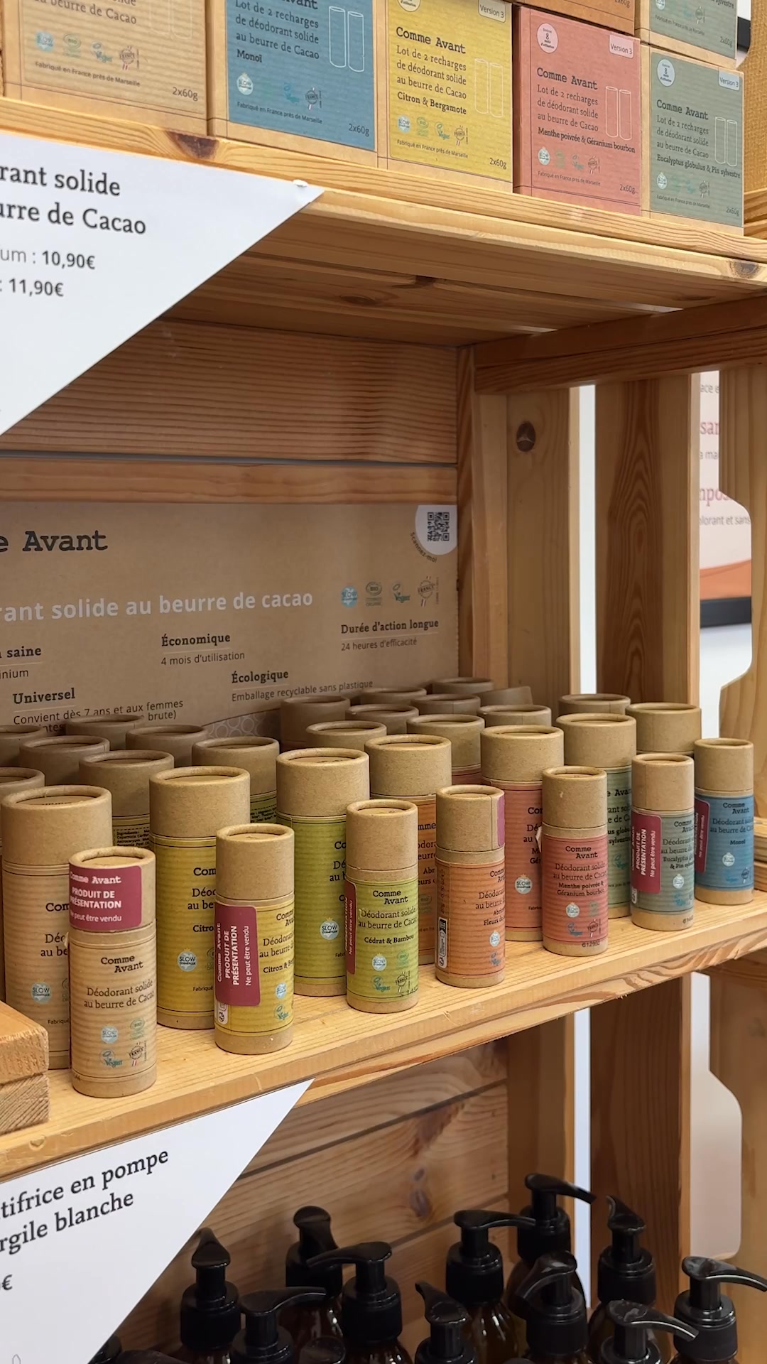 Nos indispensables à retrouver en boutique 🔥

Comme Elisa, découvrez nos indispensables à offrir 👉 rouge à lèvres, sérum bonne mine, déodorant solide, savon doux au beurre de karité, parfum solide… tout y est ! 🤩

Venez en boutique, tester les textures et les senteurs de nos différents produits !
Pour les découvrir ça se passe en boutique à : 🎡 Paris, 💙 Marseille, 🌸 Toulouse, 🌊 Bordeaux, ⚜️ Lille, 🐘 Nantes, 🦁 Lyon, 🐚 Montpellier

Ouverture exceptionnelle le dimanche 22 décembre !

À très bientôt en boutique 🫶