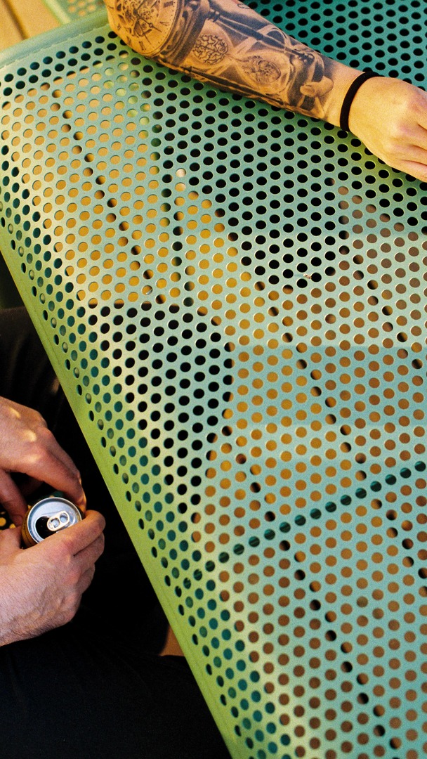 Hosting looks a little like this lately. Old film, new memories. Dinner on the Perf Set with @neighboroutdoor