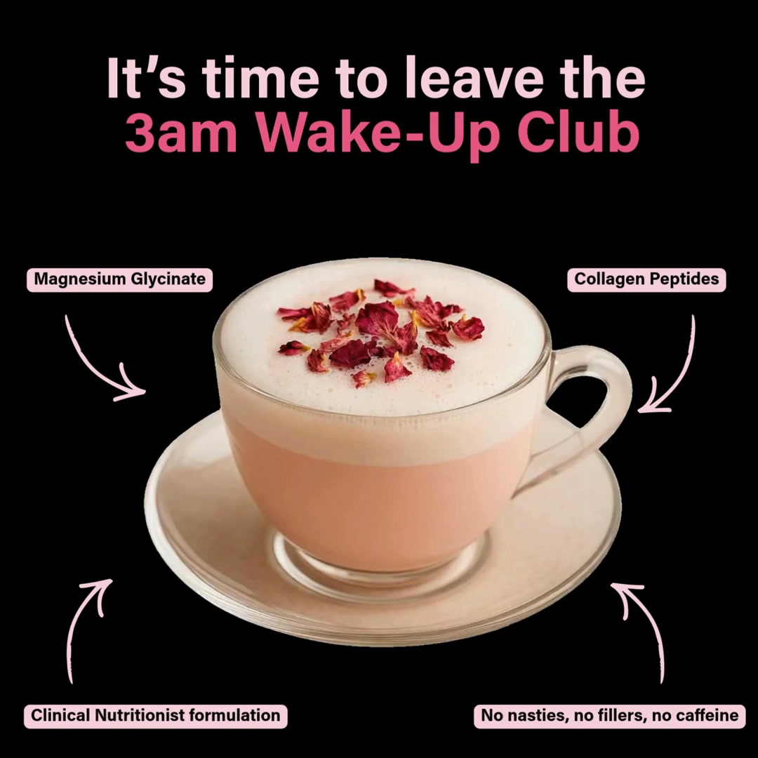 Rose & Vanilla Latte for Menopause