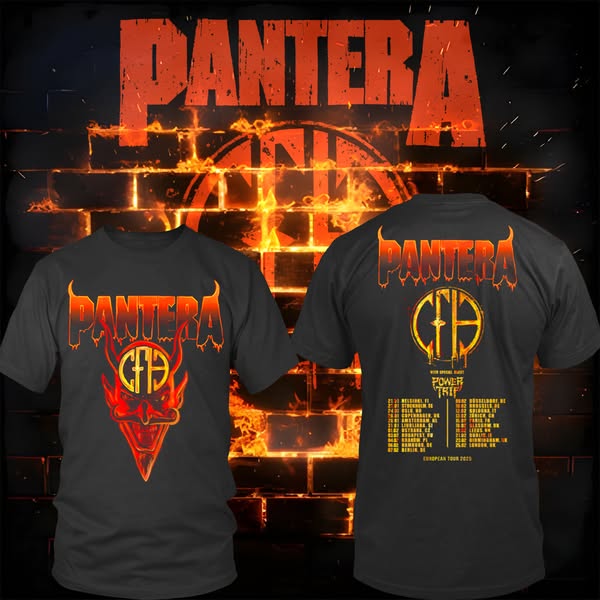 PANTERA Tour Merch