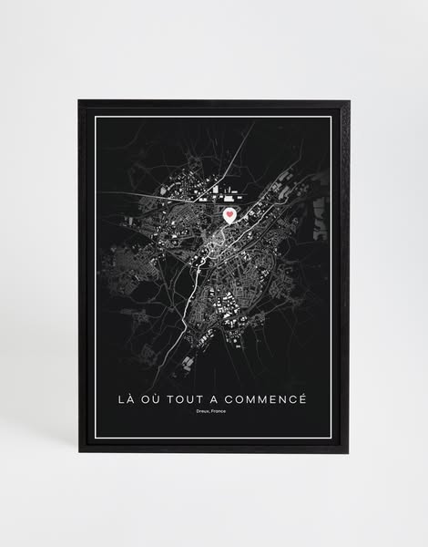 Ta ville dans un tableau