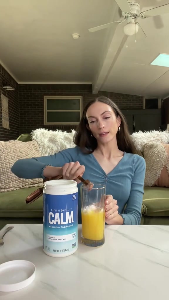 Calm Powder (Raspberry Lemon), 16 oz (453 g) Powder