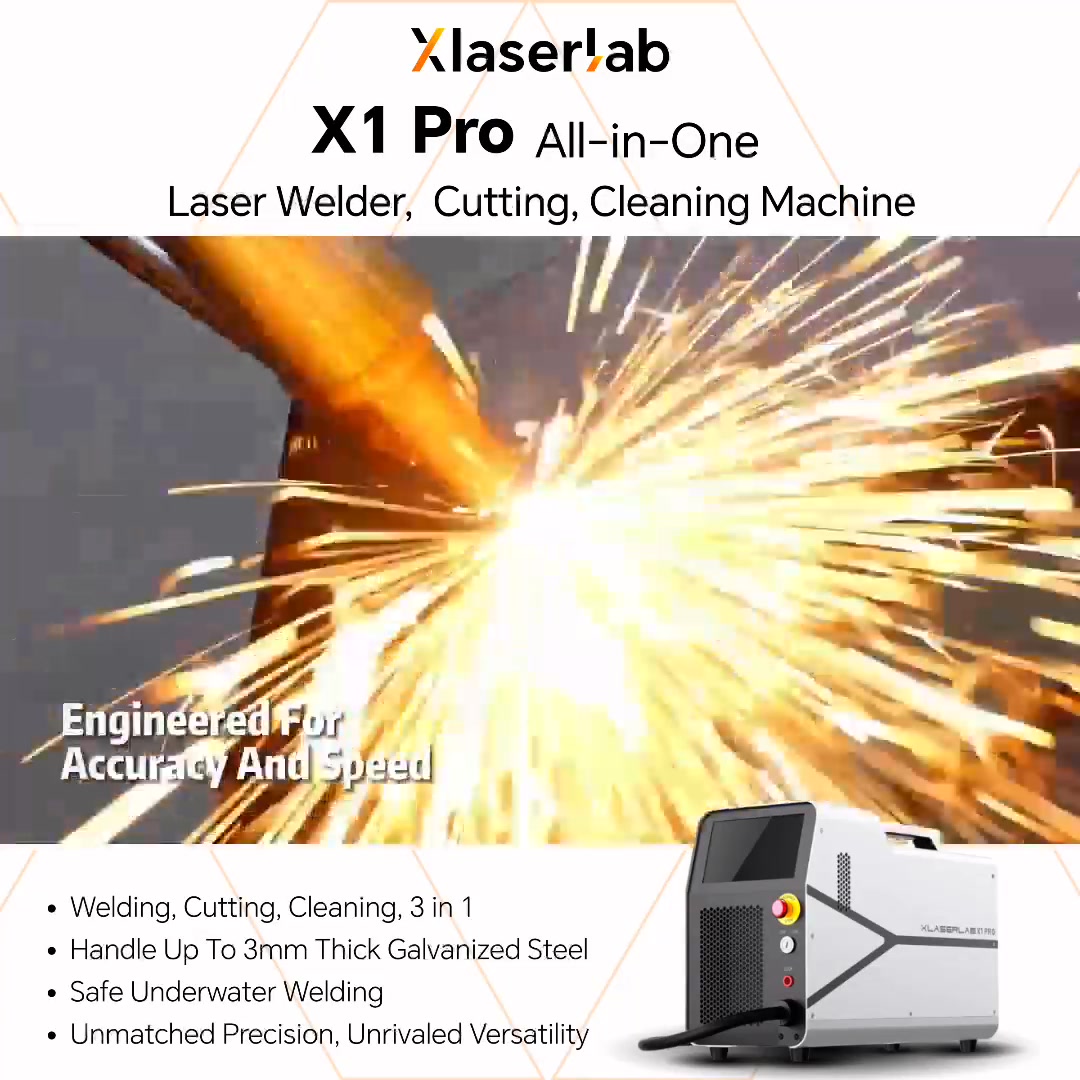 Weld. Cut. Clean. All-in-One.