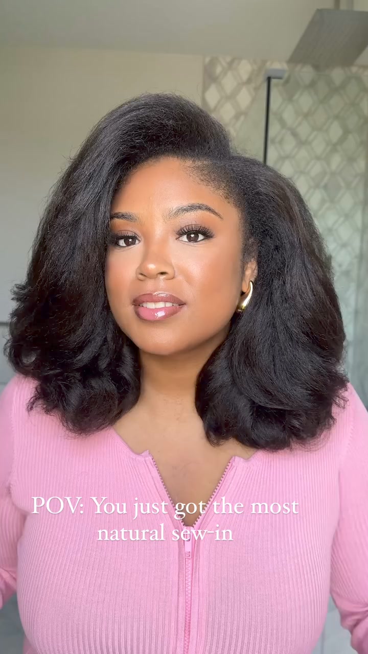 Your Most Undetectable Natural Sew-In ✨