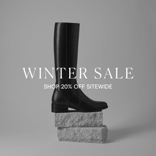 Shop 20% off. Our winter sale has landed
