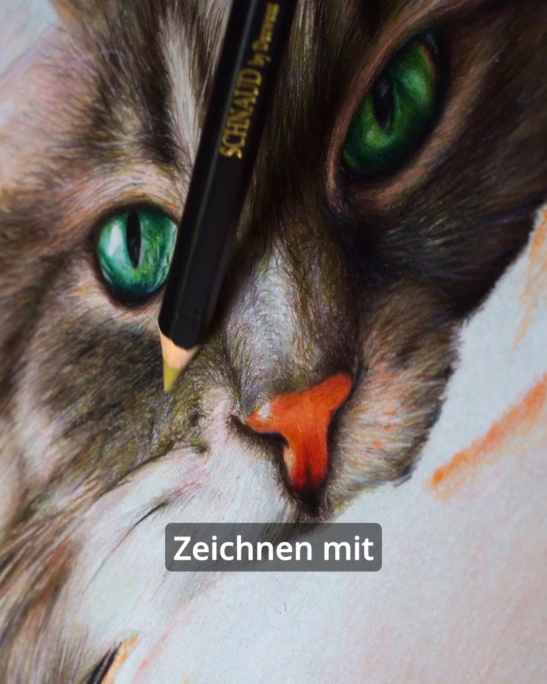 So strahlen deine Buntstiftfarben richtig!