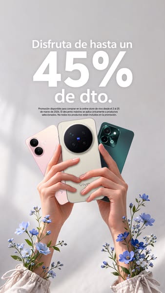 Desde el 2 al 25 de marzo.