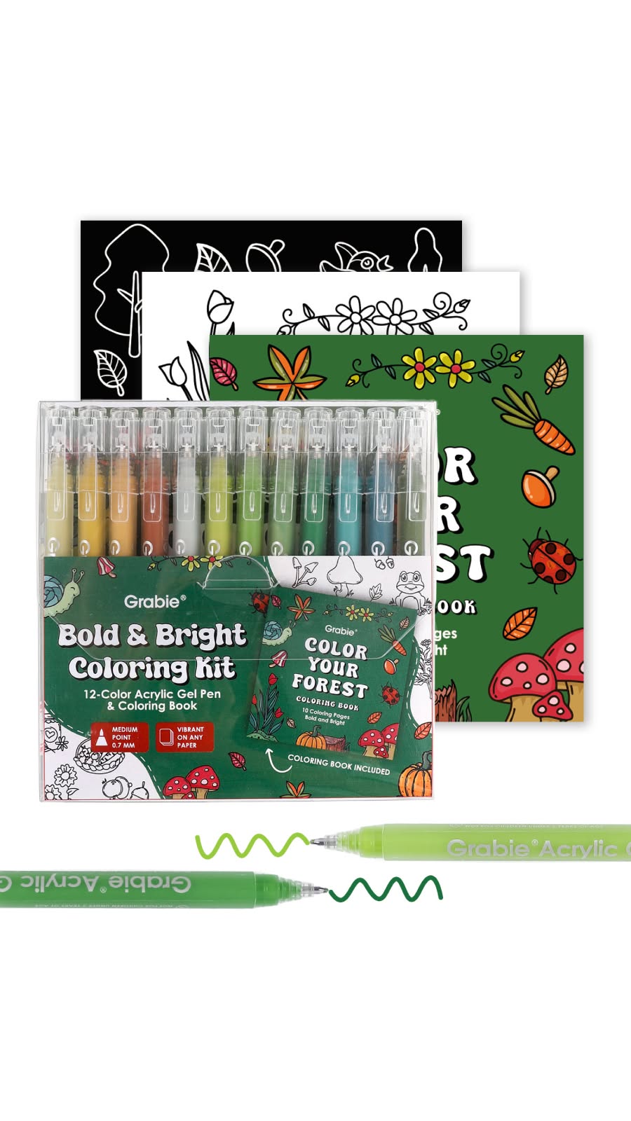 Bold & Bright Coloring Kit