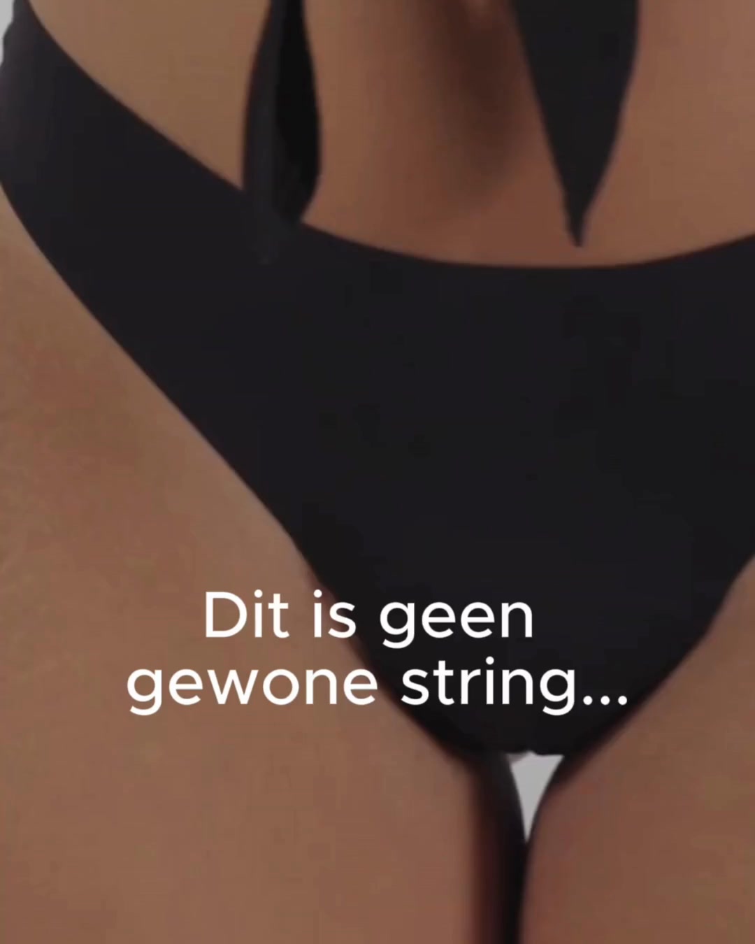 Strings dragen tijdens je menstruatie?