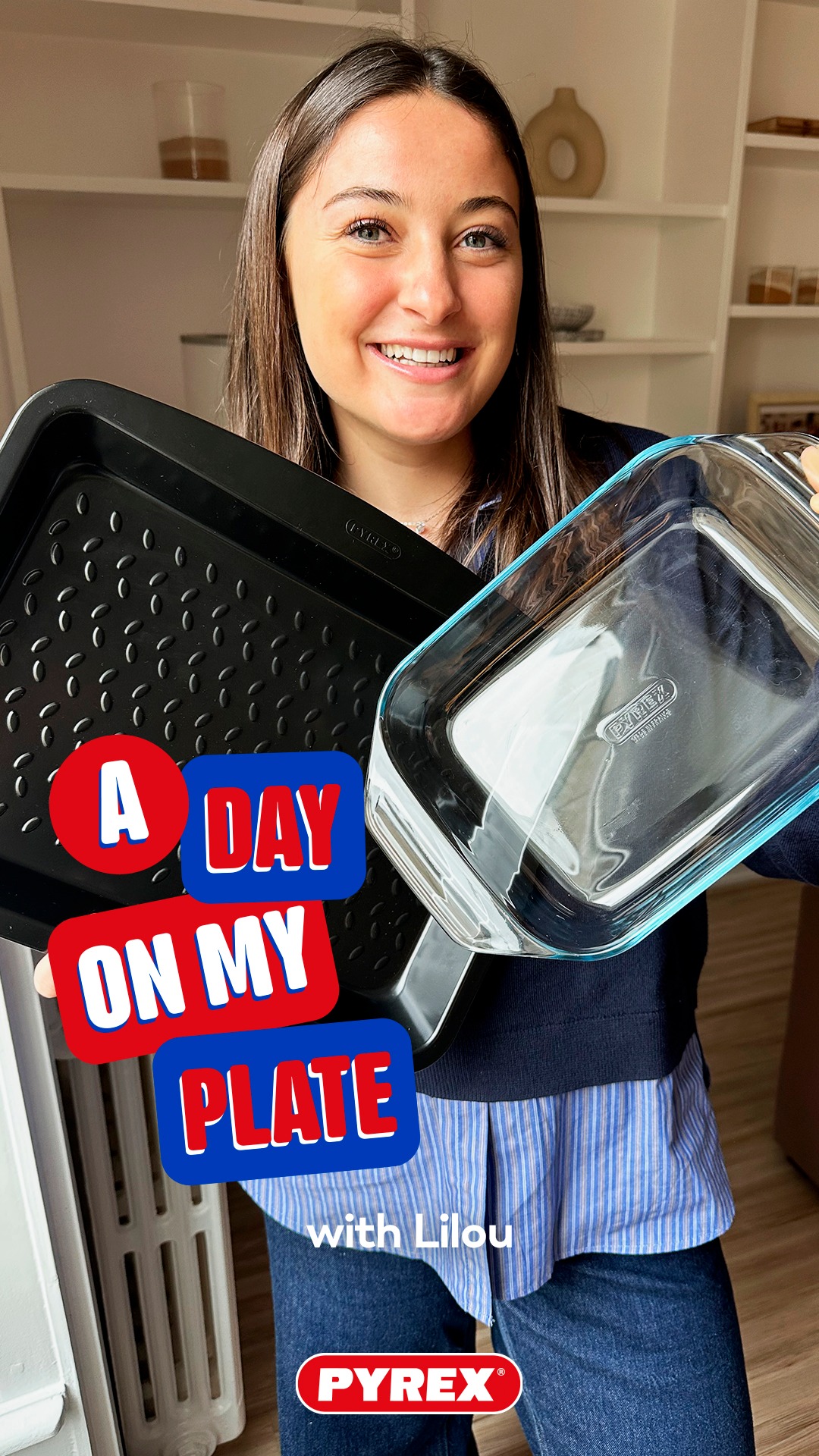 Tortilla quiche or crêpe pizza… what if we gave the classics a little twist? 👀

Super simple, quick recipes made in our ultra-tough glass oven dish and on our PFAS-free non-stick metal tray, for easy cooking and zero hassle ✨

Tortilla quiche

Ingredients:

- 1 tortilla wrap
- Grated cheese
- 2 eggs
- 2 tbsp fromage frais (or soft cheese)
- Turkey breast strips
- Diced tomato
- Diced pepper

Ustensils:

- Pyrex® glass board
- Pyrex® glass oven dish

Preparation: 
1. On a board, dice the tomato and pepper.
2. Place the tortilla into the rectangular glass dish and add the ingredients one by one.
3. Mix everything directly in the dish.
4. Bake for 15 minutes at 190°C.

Crêpe-pizza

Ingredients:

- 2 eggs
- 200ml milk
- 3 tbsp vegetable oil
- 160g plain flour
- Grated cheese
- Turkey breast strips
- Pepper

Ustensils:

- Pyrex® measuring jug
- Pyrex® glass board
- Pyrex® glass mixing bowl
- Pyrex® Glide metal tray

Preparation: 

1. In a glass mixing bowl, whisk together the eggs, oil, milk and flour.
2. On a glass board, dice the pepper and turkey strips.
3. Pour the batter onto the Pyrex® metal tray and add your toppings.
4. Bake for 30 minutes at 200°C.