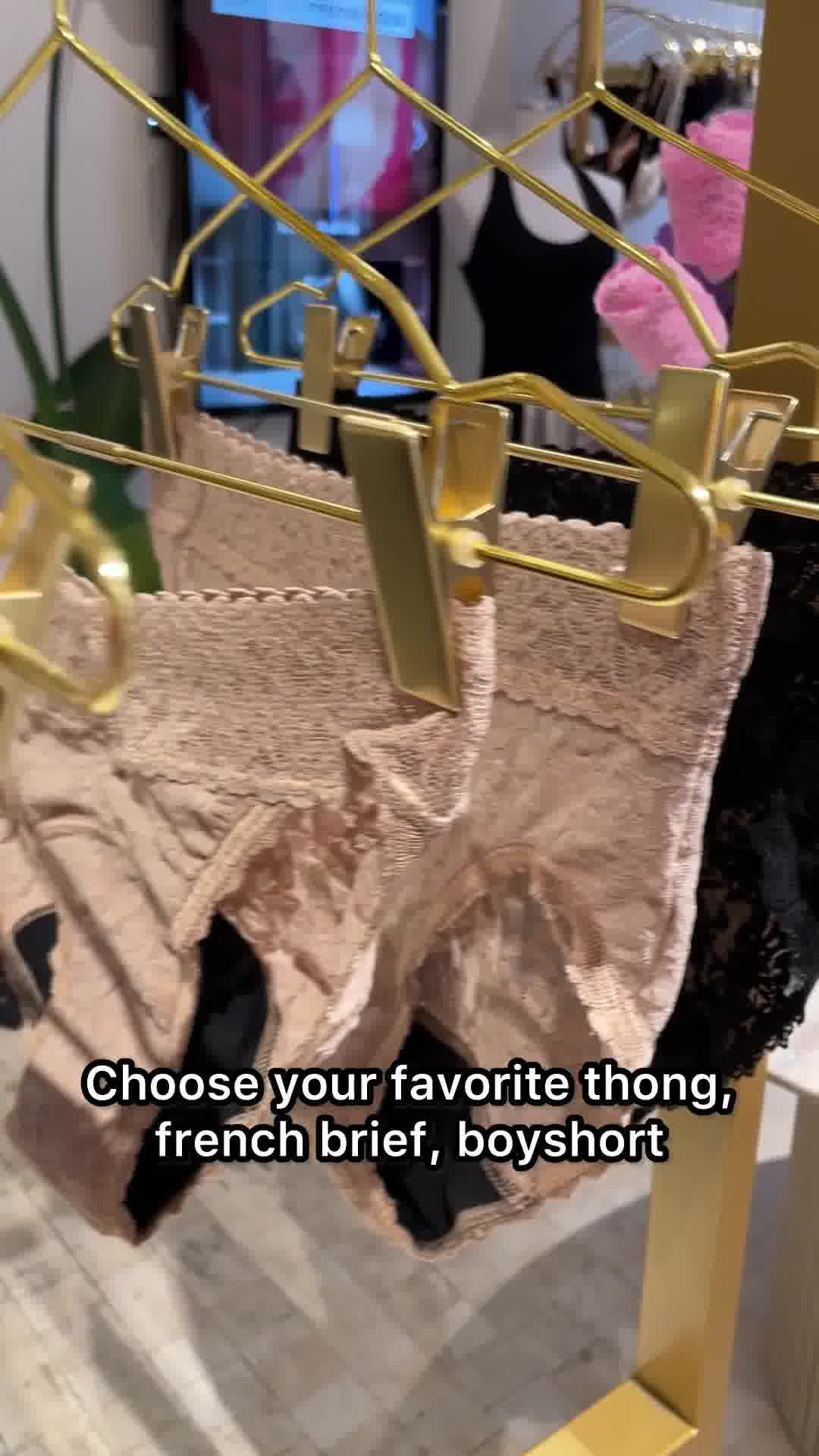 Hanky Panky + Saalt = luxe, lacy, leakproof.