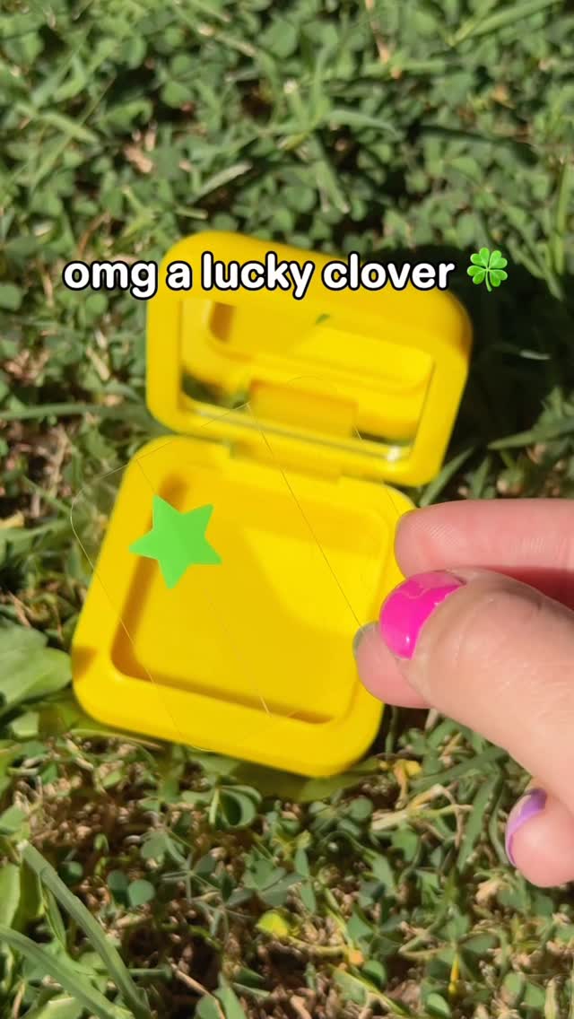 it’s not every day u find treasure, but thankfully this time i had my lucky charm w me 🌈⭐ that’s u bff! <333