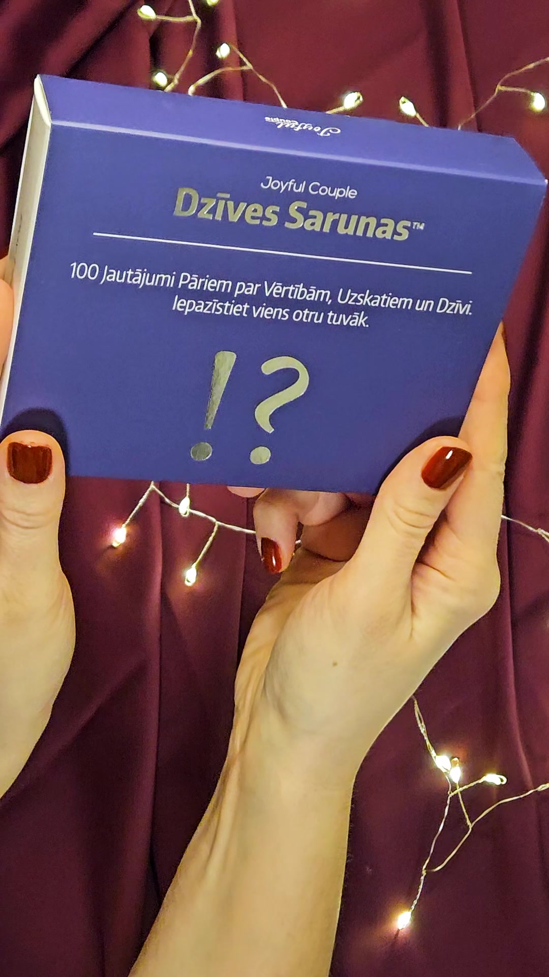 Sarunas, kas satuvina 💖