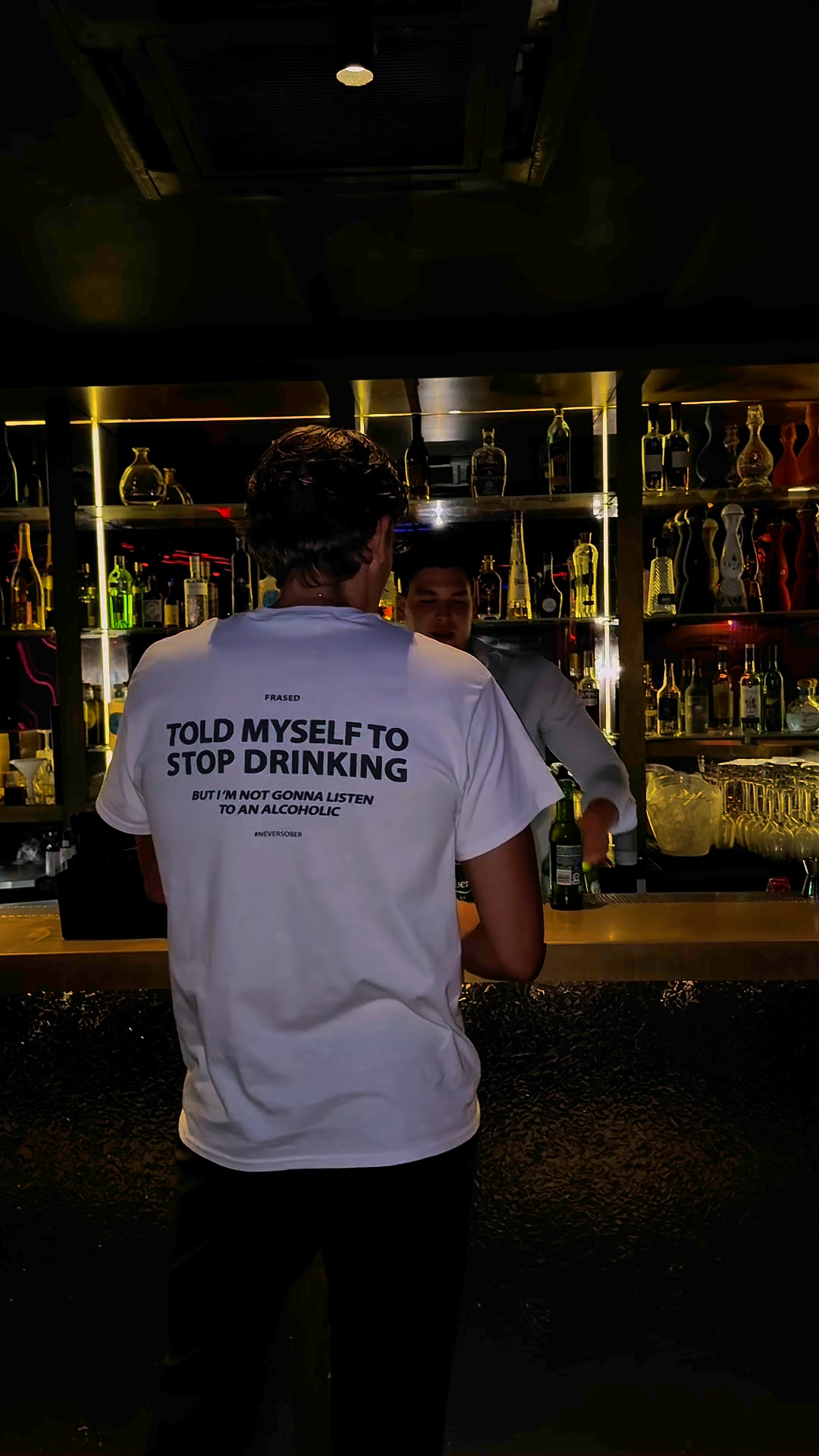 TOLD MYSELF TO STOP DRINKING