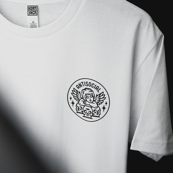 Staple tees from £16
Printed in-house
www.hobojack.co.uk