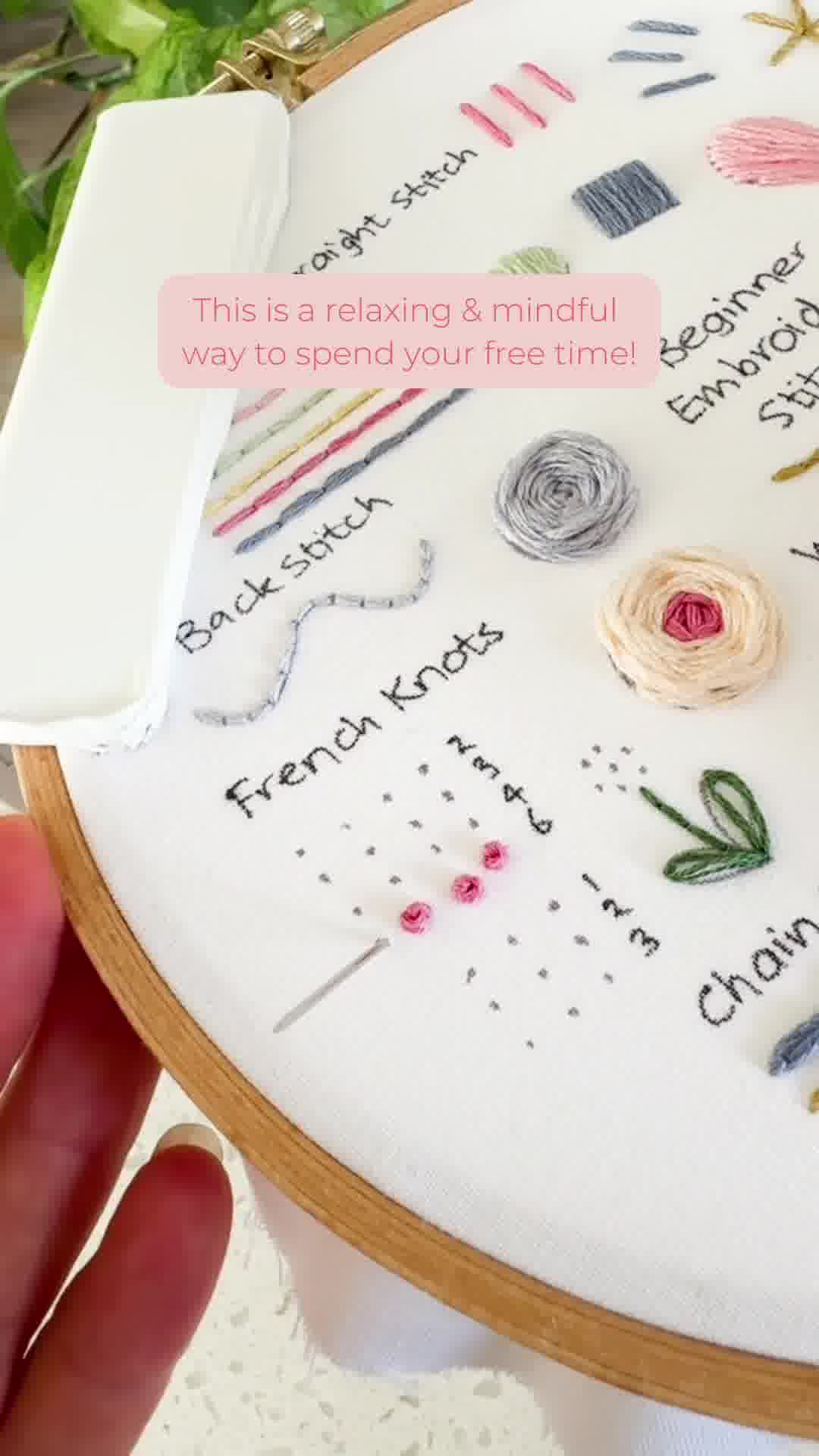 Embroidery Kit for Beginners