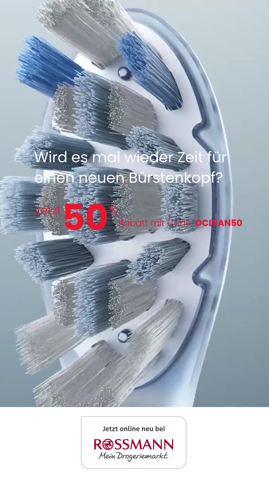 50% Rabatt auf Oclean Aufsteckbürsten – Nur für kurze Zeit! ✨