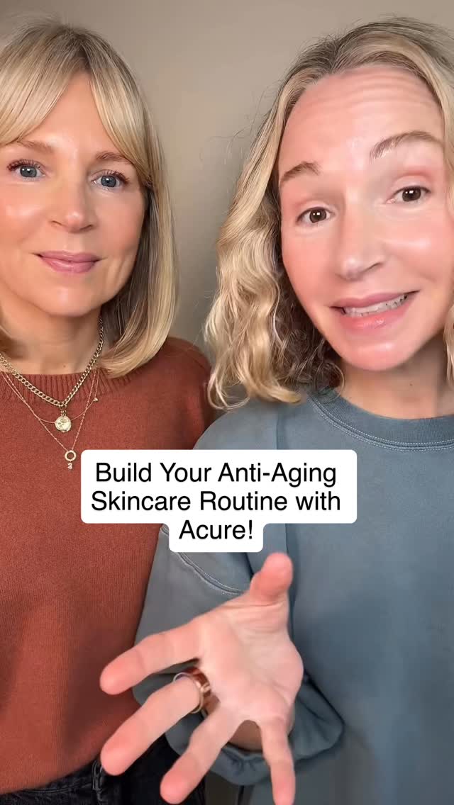 @acurebeauty checks off our boxes! #ad Clean, affordable, and available at two of our favorite retailers! We are highlighting a few very essential products for any mature skincare routine:

The Zombie Cell Clarifying Serum with milk thistle extract and niacinamide will help to clear away the bad, dead cells so they don’t damage the healthy cells around them - this process slows aging and helps to improve the appearance of fine lines and wrinkles. Pretty genius.

And then there is the Radically Rejuvenating Whipped Night Cream and The Resilience Eye Balm whose names really speak for themselves. If you are looking to build a routine with affordable and fragrance-free products - try Acure! You can get them in the link in our bio! Use code: MYSISTERSKIN

#acurepartner #antiagingskincare #matureskincare #acurebeauty