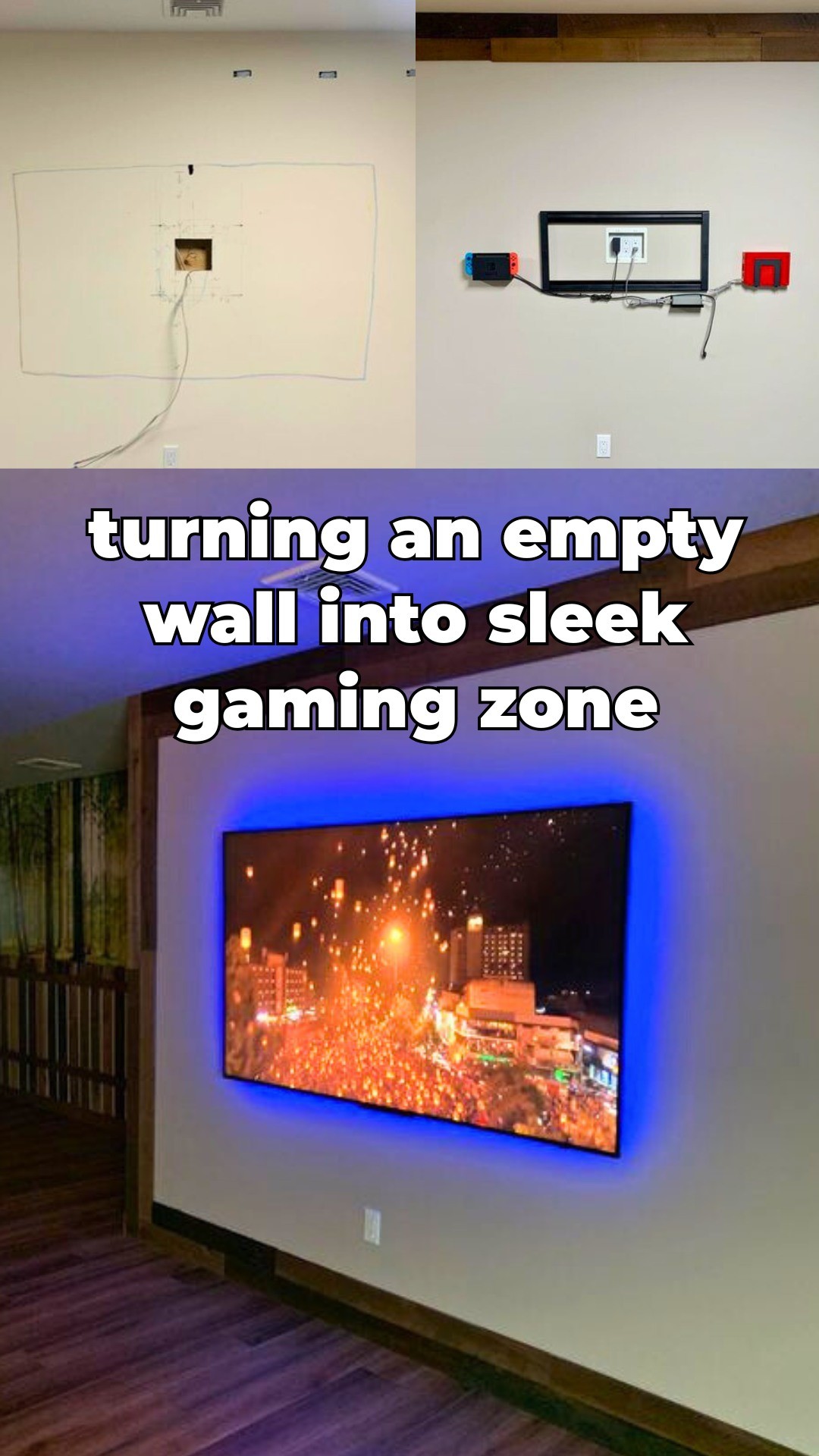 🎮 Messy setups? Not here.
@vincentdesigns_av turns an empty wall into sleek gaming zone with HIDEit!

💪 Hide your consoles like a pro – no cables, no chaos
🛠 Built tough from heavy-gauge steel (plastic? Nope.)
💸 Clean + affordable upgrade your space actually deserves

Want to offer the best quality to your clients?
Explore our Wholesale Program at: hideit.co/b2binfo