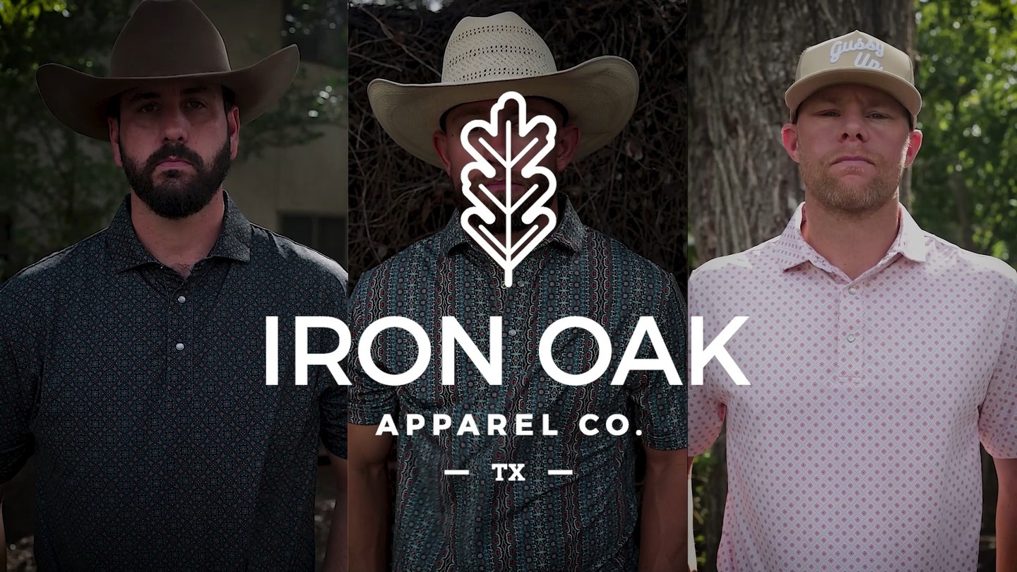 Embodying Texas Grit, Purpose, and Legacy in Every Stitch—Worn for the True Ride of Life. 

#ironoakapparel #texas #menswear #mensclothing #polos #wornfortheride