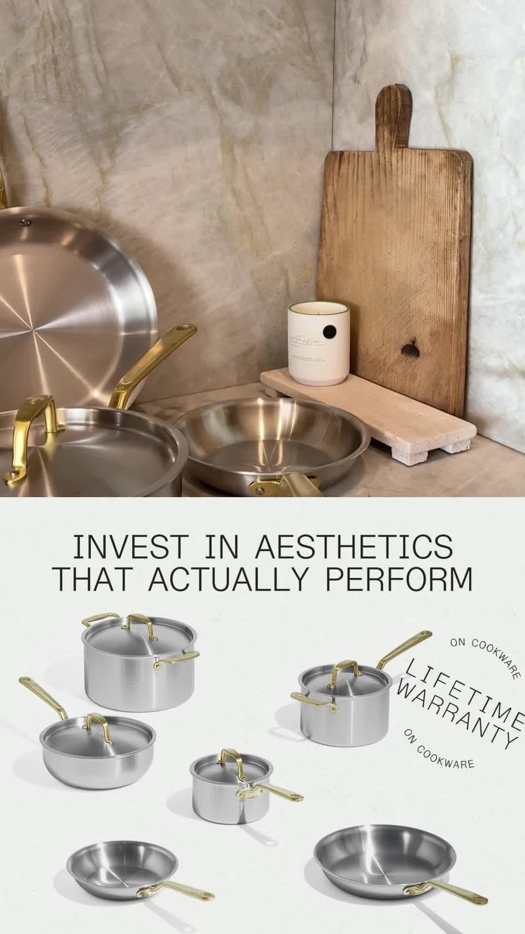 Performance Pans, Luxury Finishes