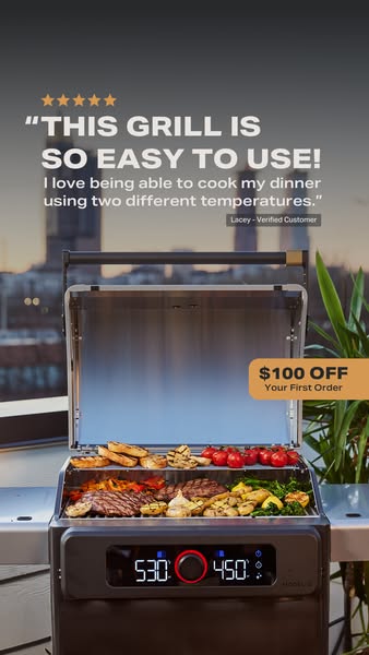 The Award-Winning Electric Grill