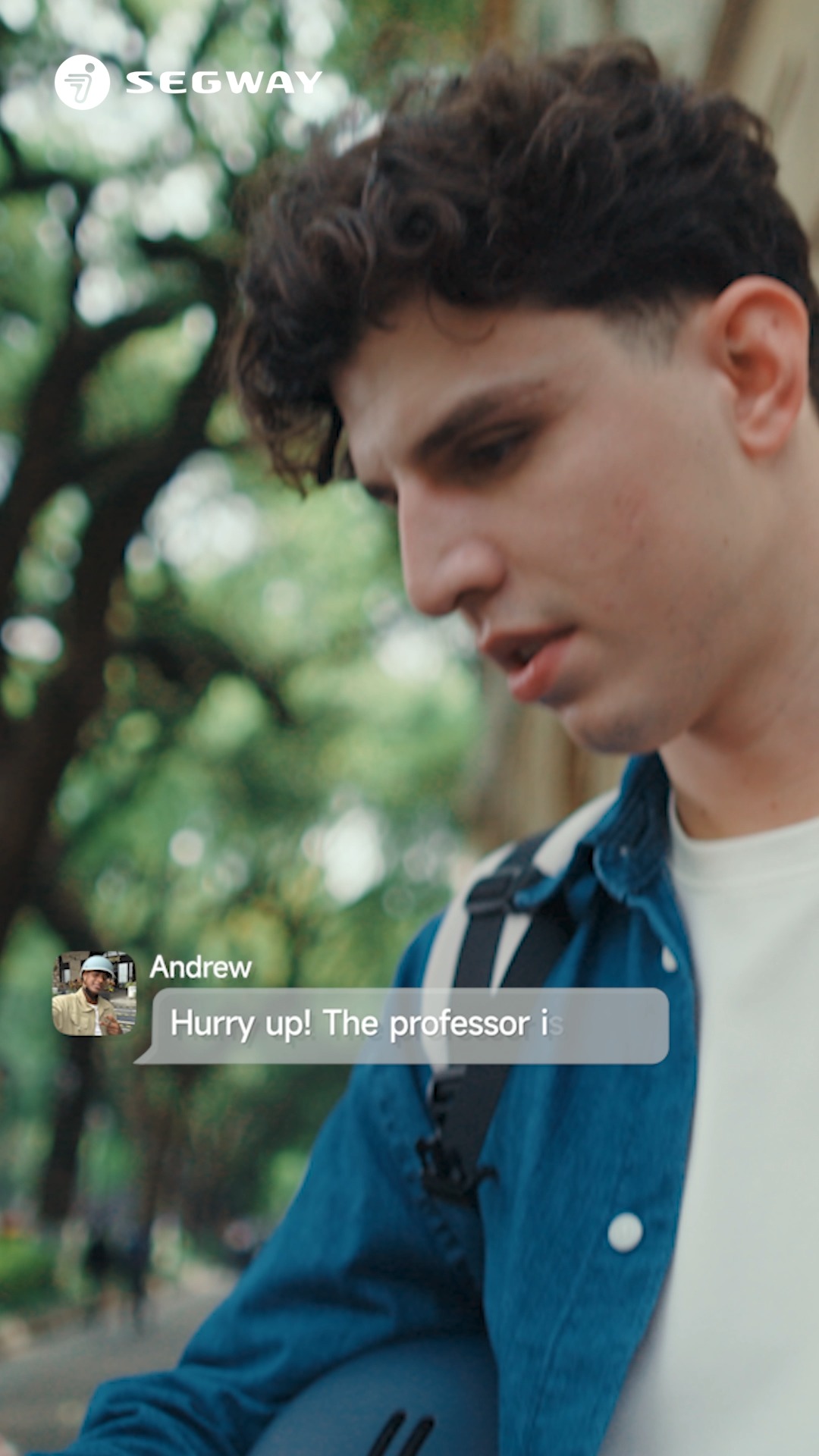 Running late? Sorted 😌  The E3 Pro keeps campus travel smooth.    Hashtags：  #SegwayAustralia #UniCommute #CampusLife #ElectricScooterAU #RideSmart