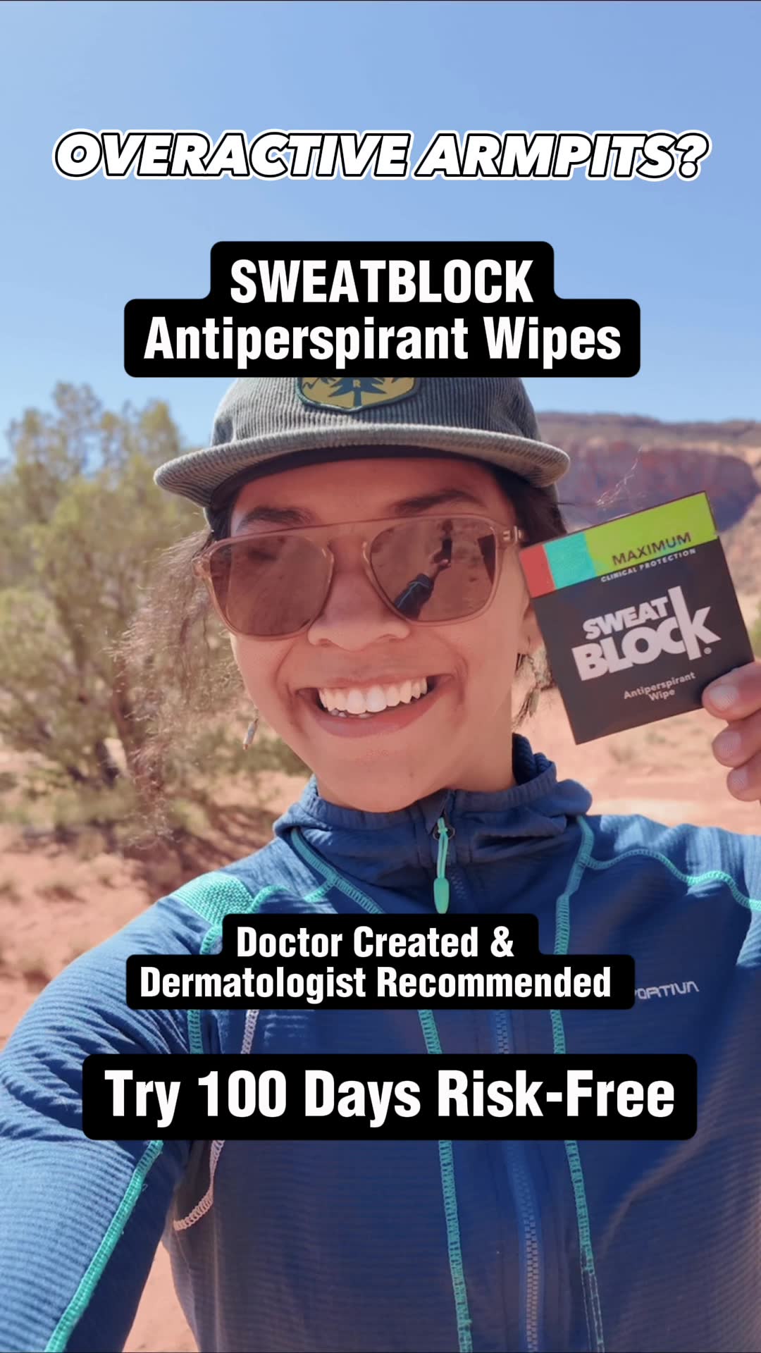 ✅ Sweat-free or your money back.