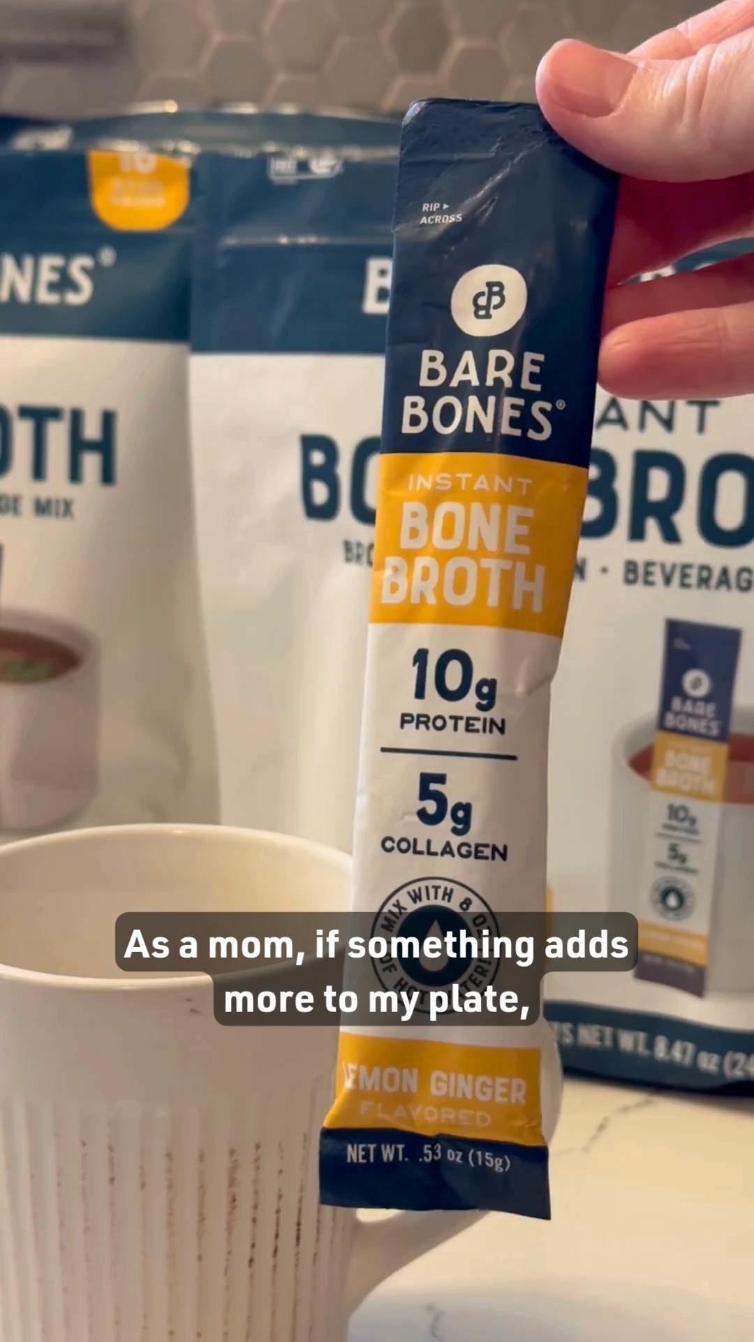 Instant bone broth