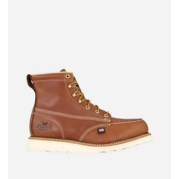 Thorogood American Heritage 8" Tobacco Moc Toe Work Boots for Men