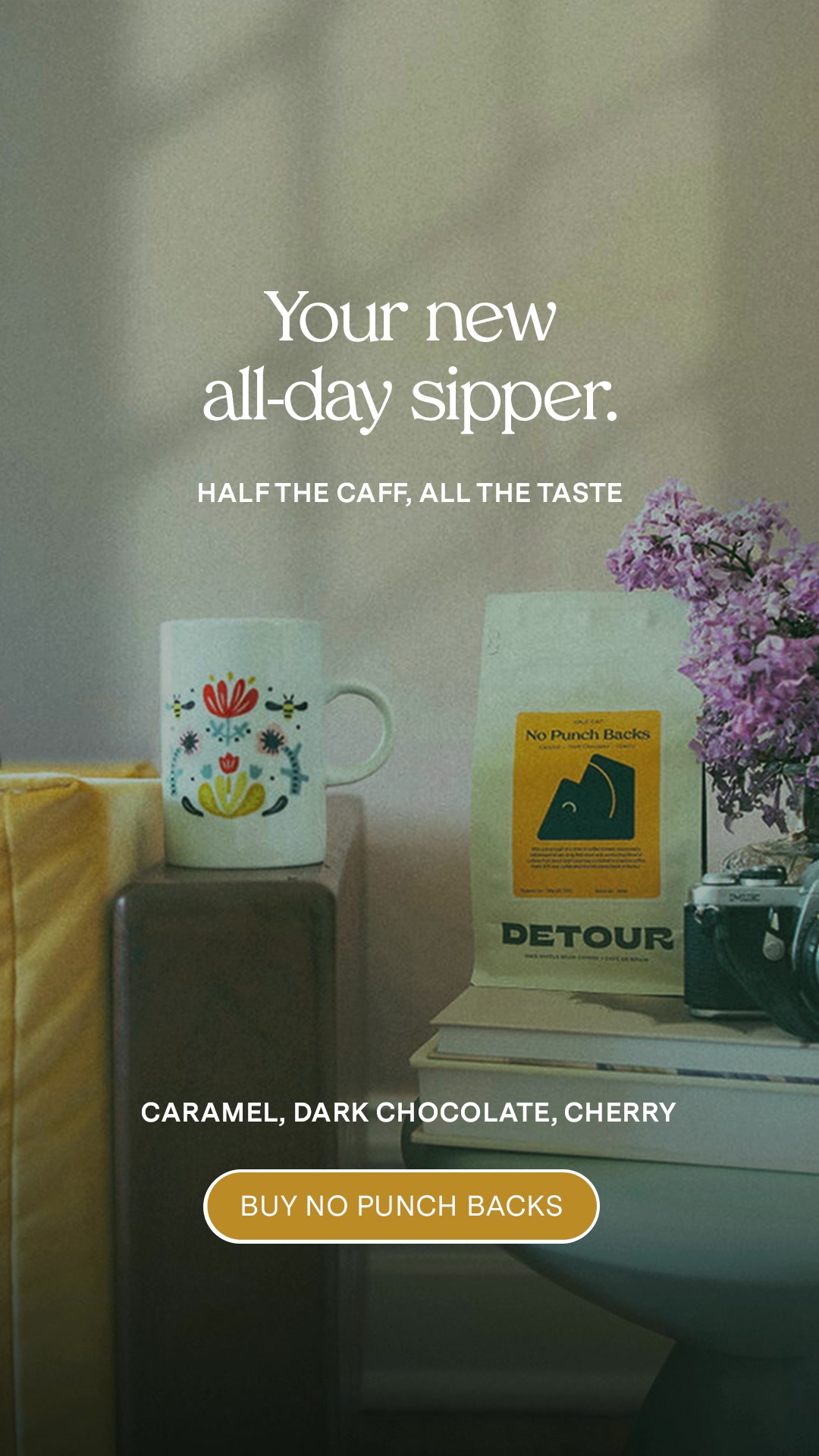 Easy Sipping Half-Caff ☕