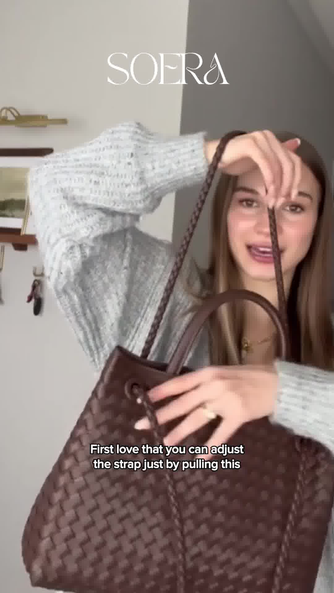 NEW: Our Lucia suede bag from SOERA, a must have for every girl! 

Crafted from vegan suede leather, an elegant satchel silhouette with woven lattice detailing & a gold bow detail, this bag is perfect for any occasion! Whether you wear it crossbody, on the handle or even on the shoulder, it will attract all eyes. 

Shop now:
→ https://soera-store.com/products/lucia-faux-suede-bag 

🤍 100% Satisfaction Guarantee  
✔️ 30-Day Money-Back Guarantee  
📦 Free Shipping